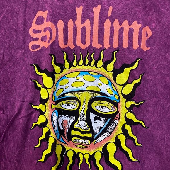 Sublime 40 Oz. To Freedom Album Sun Logo T-Shirt Large - Picture 2 of 5